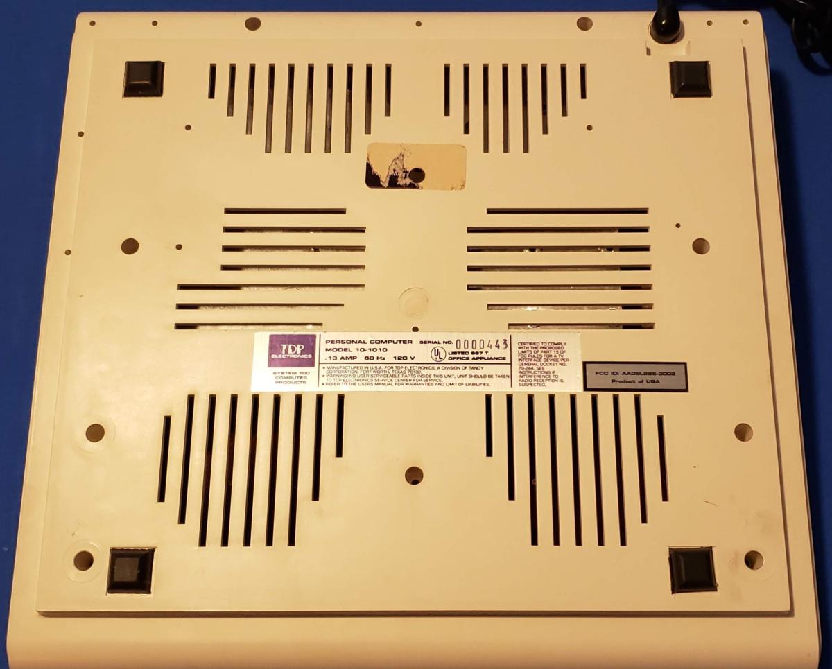 TDP-100 System  Cat # 10-1010 (Chicklet Style Keyboard)